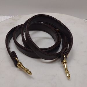 Brown Strap 6 Eyelets Adjustable 41"-45 1/2" Long x 3/4" Wide #B-06